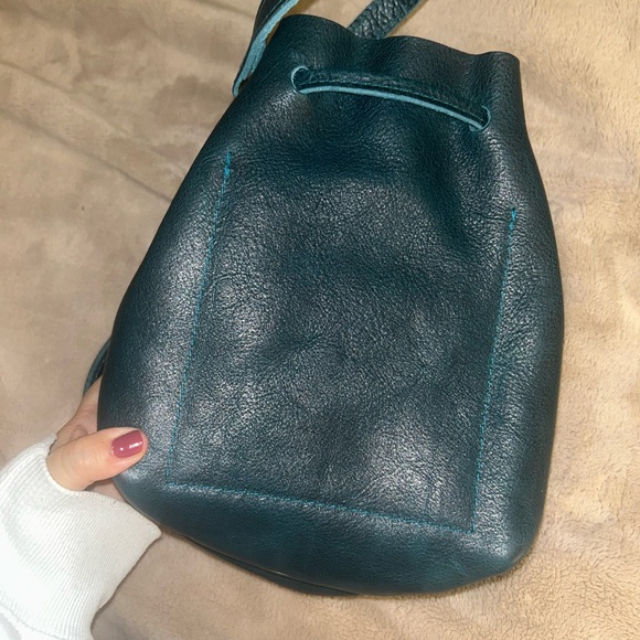 Portland leather lagoon bucket bag SMALL - Picture 2 of 5